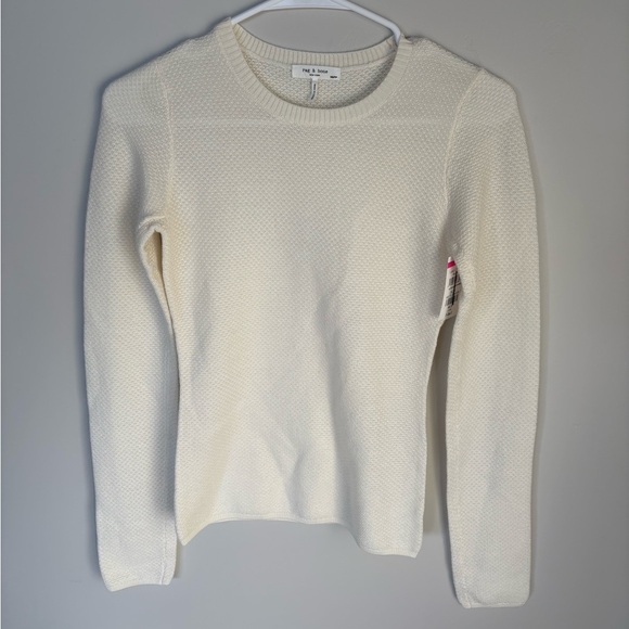 NWT Rag & Bone Wool Sweater Butter Cream Yellow Size XS - Picture 1 of 5